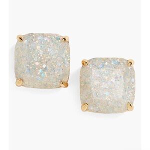 Kate Spade glitter stud earrings